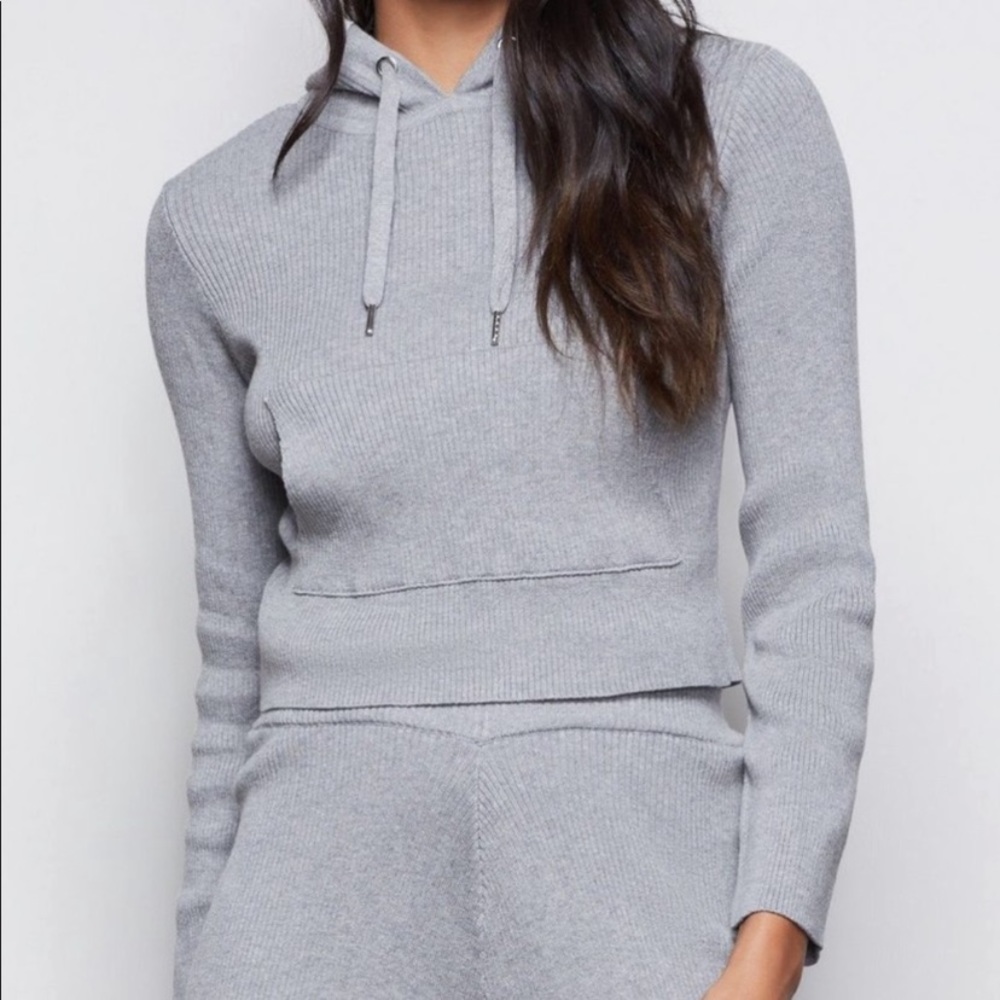 Good American The Over night Flight Hoodie